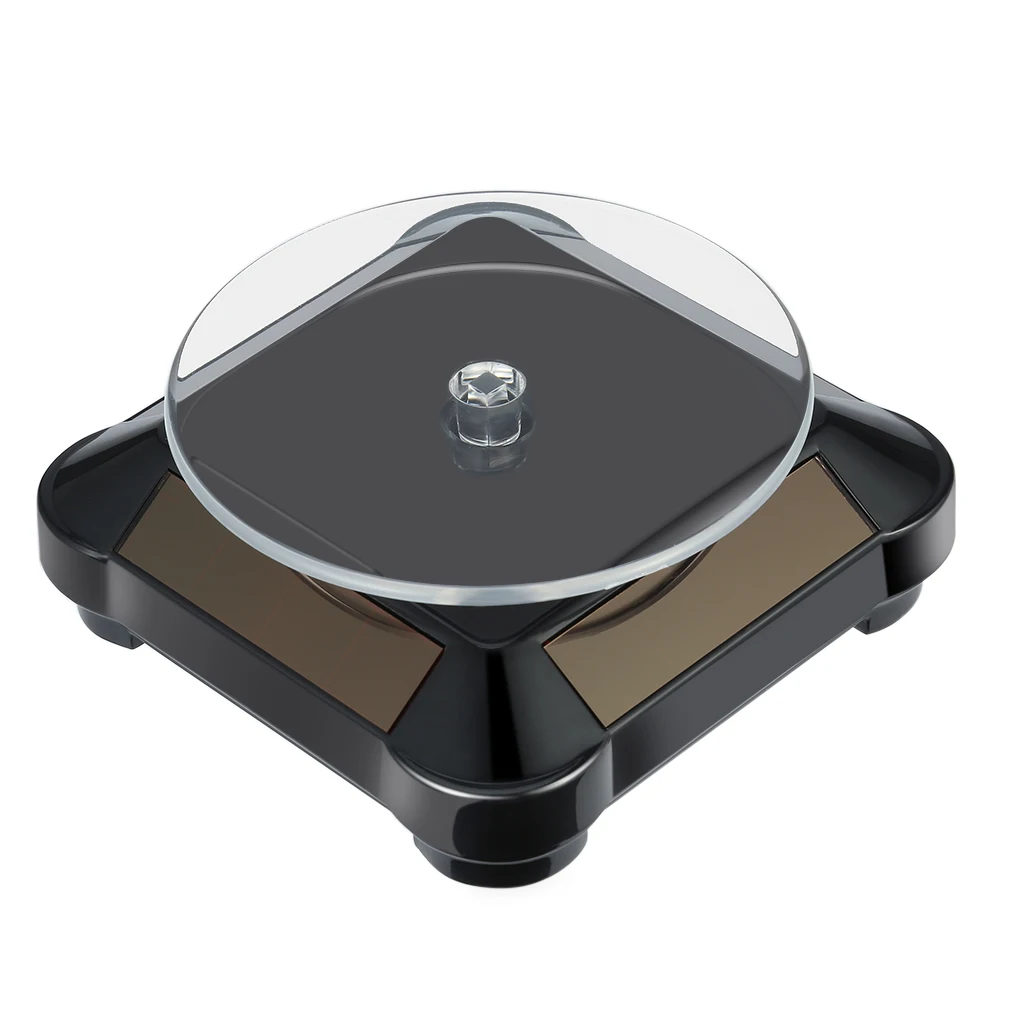 360 Solar Showcase Automatic Rotating Automatic Rotating Turntable Jewelry Organizer Necklace Bracelet Watch Display Stand
360 Solar Showcase Automatic Rotating Automatic Rotating Turntable Jewelry Organizer Necklace Bracelet Watch Display Stand