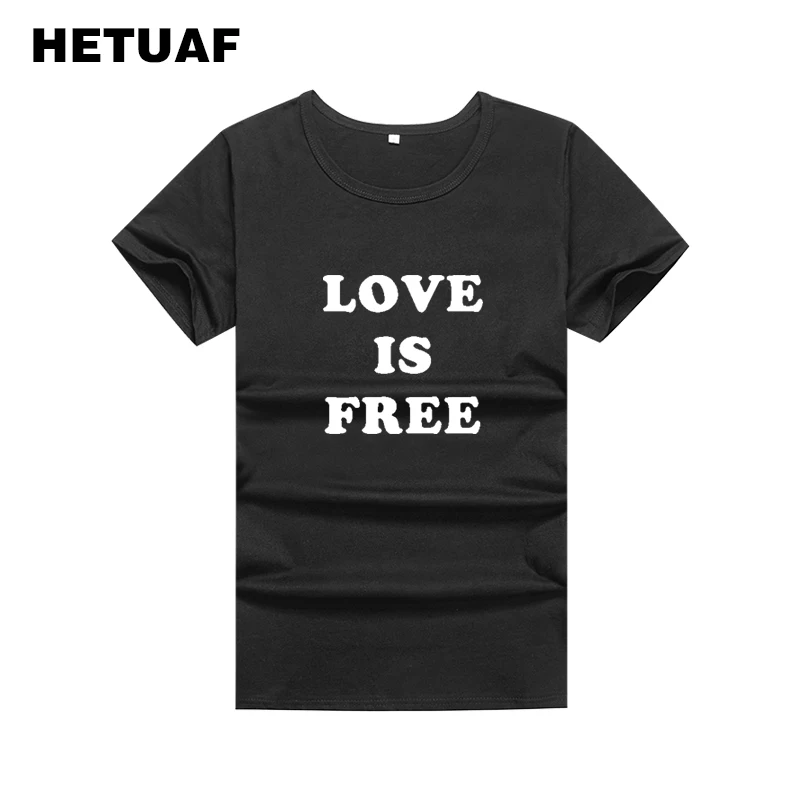 HETUAF Love Is бесплатная пара футболка для любителей 2018 Harajuku черный, белый цвет, женские топы, женские футболки, с простым круглым воротником футб...
HETUAF Love Is бесплатная пара футболка для любителей 2018 Harajuku черный, белый цвет, женские топы, женские футболки, с простым круглым воротником футб...