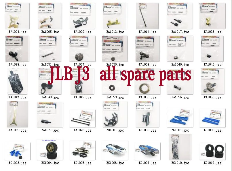 JLB Racing CHEETAH J3 1/10 RC Car spare parts Car shell chassis wheel tire swing arm cup drive shaft shock absorber gear box
JLB Racing CHEETAH J3 1/10 RC Car spare parts Car shell chassis wheel tire swing arm cup drive shaft shock absorber gear box