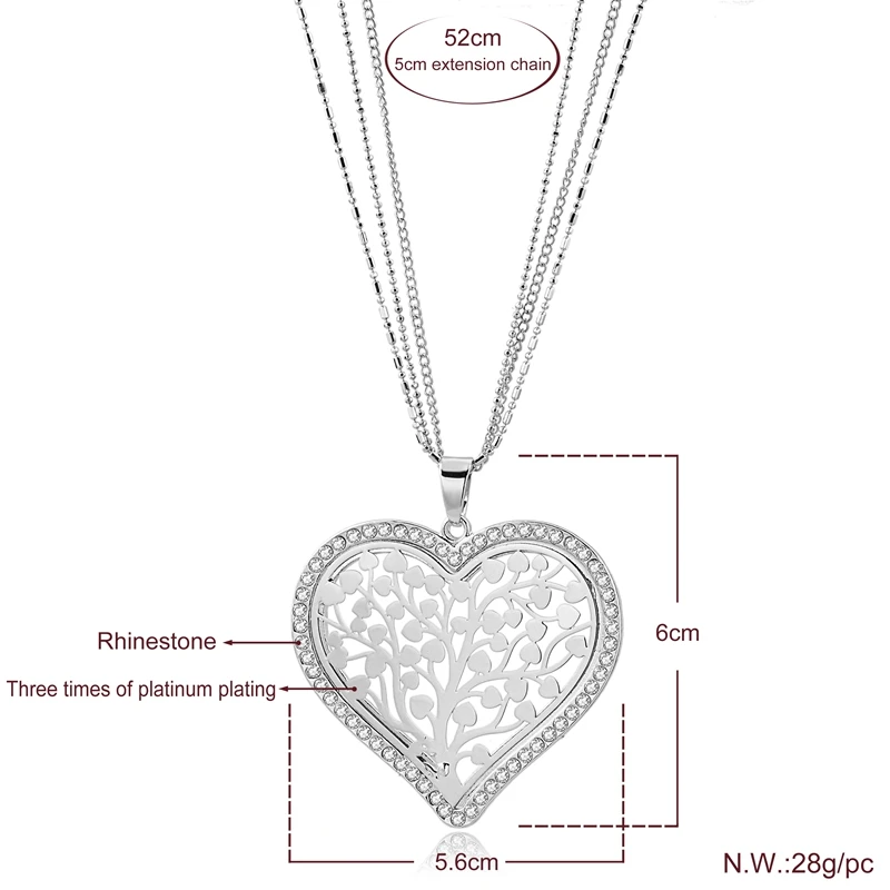 TOUCHEART Tree Of Llife Statement LOVE layered Necklace & Pendants Women & Men Display Necklace Chain Holder Necklace SNE180008
TOUCHEART Tree Of Llife Statement LOVE layered Necklace & Pendants Women & Men Display Necklace Chain Holder Necklace SNE180008