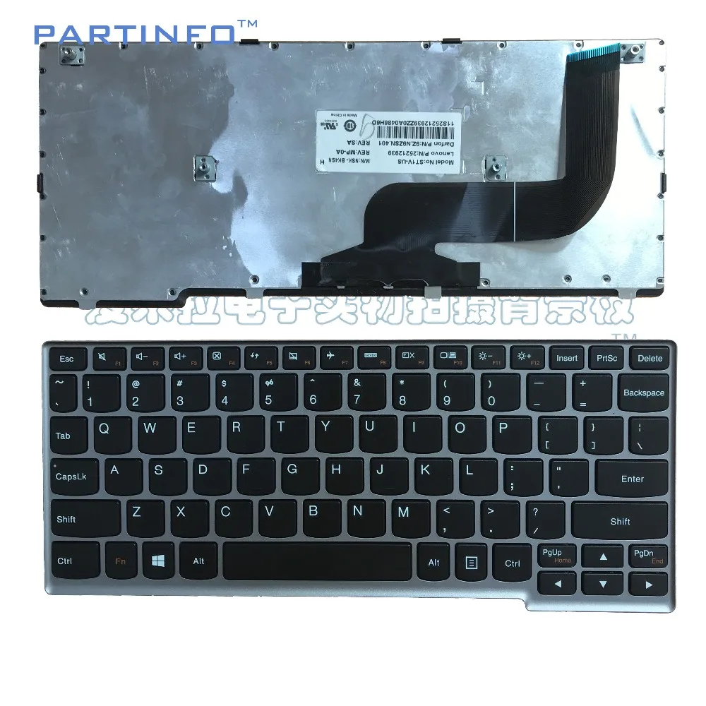 Новая клавиатура US для ноутбука Lenovo S210 S210T S210-ITH S210T-ITH S210G S215 s215T, клавиатура US, серая рамка
Новая клавиатура US для ноутбука Lenovo S210 S210T S210-ITH S210T-ITH S210G S215 s215T, клавиатура US, серая рамка