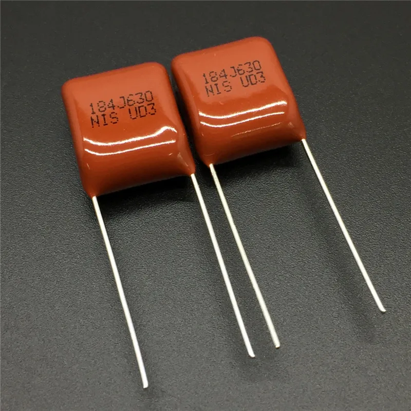 10 шт./100 шт. японский конденсатор NISSEI CBB MMX 630V 184 J 5% 0 18 мкФ 180nF шаг = мм