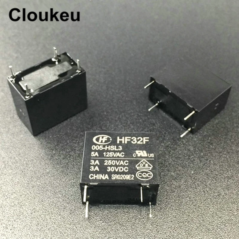 100Pcs Relay DIP4 JZC-32F HF32F-005-HSL3 HF32F-009-HSL3 HF32F-012-HSL3 HF32F-024-HSL3
100Pcs Relay DIP4 JZC-32F HF32F-005-HSL3 HF32F-009-HSL3 HF32F-012-HSL3 HF32F-024-HSL3