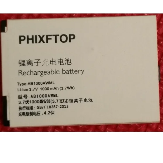 AB1000AWMT Battery for Xenium F533 X332 E320 Cellphone Original A20VDP/3ZP AB1000AWML Battery for Philips CTF533 CTE320 Phone
AB1000AWMT Battery for Xenium F533 X332 E320 Cellphone Original A20VDP/3ZP AB1000AWML Battery for Philips CTF533 CTE320 Phone
