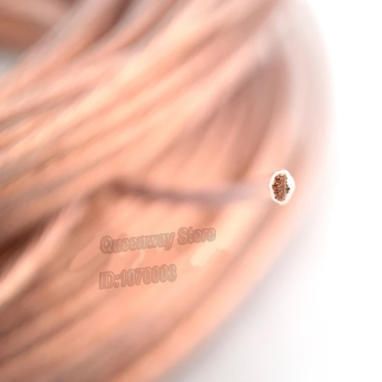 HiFi hi-end copper cable 1.5 square 6.0 square OCC single crystal pure copper line/cable Single stranded line/cable buckle cable
HiFi hi-end copper cable 1.5 square 6.0 square OCC single crystal pure copper line/cable Single stranded line/cable buckle cable