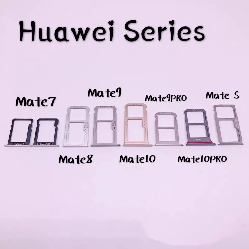 MATE7 mate8/9 S RS 9/9PRO/10/10pro Cato Micro Dual SIM TF слот для карты памяти адаптер лотка держатель