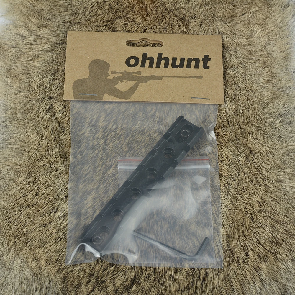 ohhunt Hunting Tactical Scope Mounts Accessories Picatinny RIS 20mm Standard Weaver Rail Mount Base Plane Bottom
ohhunt Hunting Tactical Scope Mounts Accessories Picatinny RIS 20mm Standard Weaver Rail Mount Base Plane Bottom