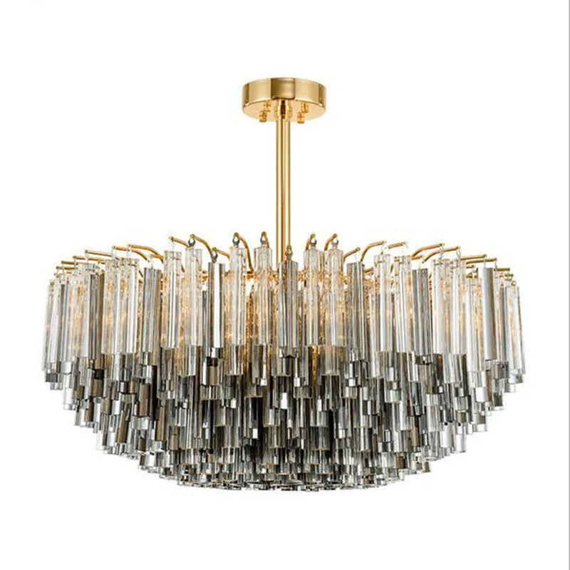 Crystal chandelier luxury crystal postmodern chandelier design personality style Nordic lamp fashion living room exhibition hall
Crystal chandelier luxury crystal postmodern chandelier design personality style Nordic lamp fashion living room exhibition hall