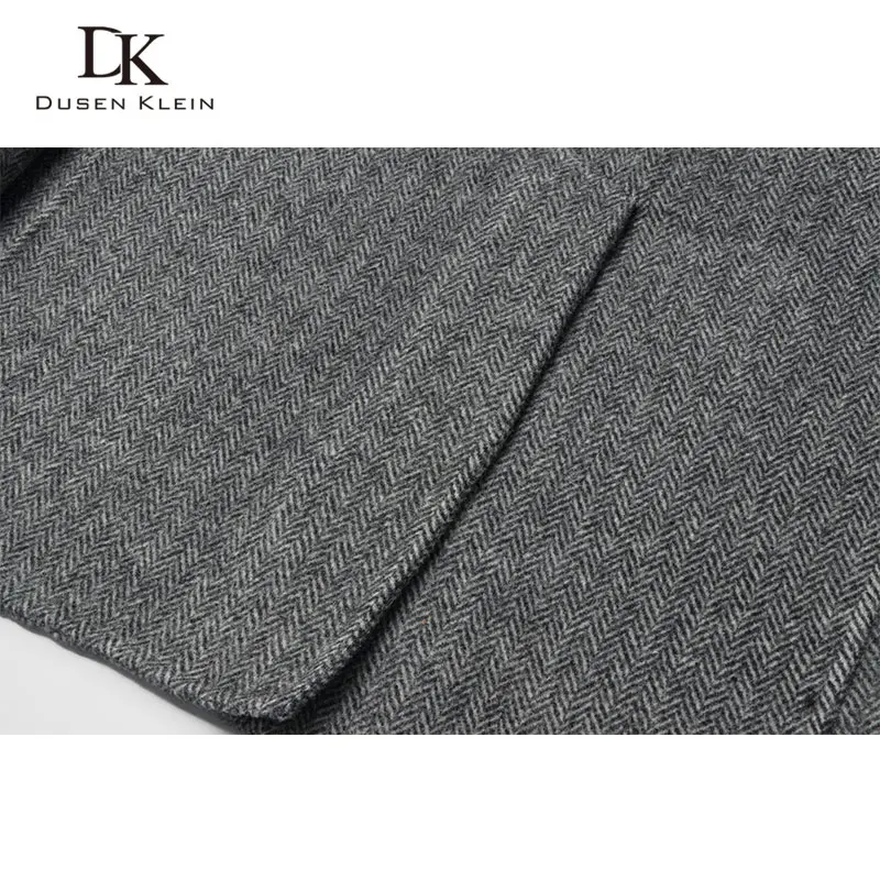 Dusen Klein Men Wool Coat Long Wool Blend Coat 2018 Winter Warm Business Casual Slim Jacket z8803H 
Dusen Klein Men Wool Coat Long Wool Blend Coat 2018 Winter Warm Business Casual Slim Jacket z8803H