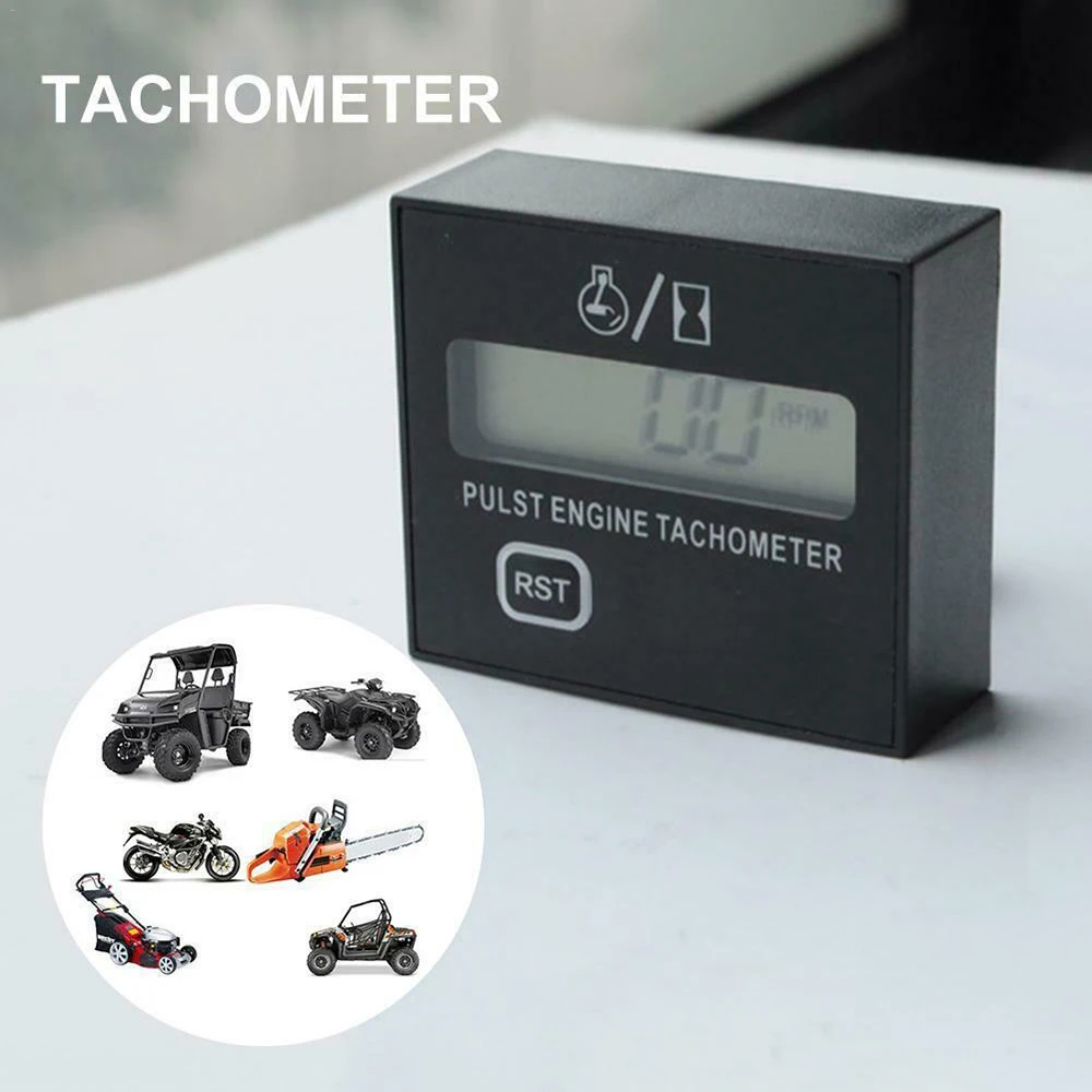 High-Speed Digital Tachometer Meter Gasoline Engine Lawn Mower Tachometer Pulse Speed Speedometer Motorcycle Accessories
High-Speed Digital Tachometer Meter Gasoline Engine Lawn Mower Tachometer Pulse Speed Speedometer Motorcycle Accessories