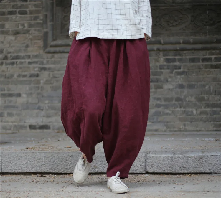 2017 Elastic waist Solid Cotton Women Harem Pants Winter Autumn Thicken Warm Pants Loose Casual Vintage Design Harem Trousers
2017 Elastic waist Solid Cotton Women Harem Pants Winter Autumn Thicken Warm Pants Loose Casual Vintage Design Harem Trousers