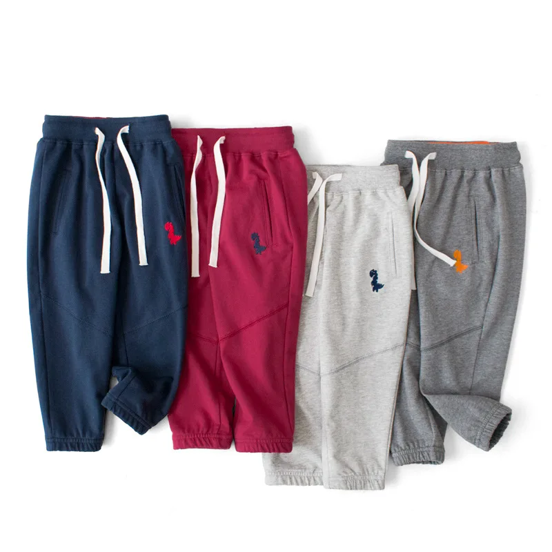 2019 spring boy Sports pants cotton Cartoon Dinosaurs toddler trousers Leisure children clothing 2-10Y Wholesale kids tracksuits
2019 spring boy Sports pants cotton Cartoon Dinosaurs toddler trousers Leisure children clothing 2-10Y Wholesale kids tracksuits
