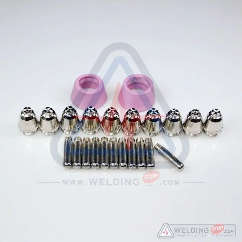 AG60,SG-55,WSD-60 Plasma Torch Consumables Kits,electrode,nozzle Tips,shield Cup
AG60,SG-55,WSD-60 Plasma Torch Consumables Kits,electrode,nozzle Tips,shield Cup