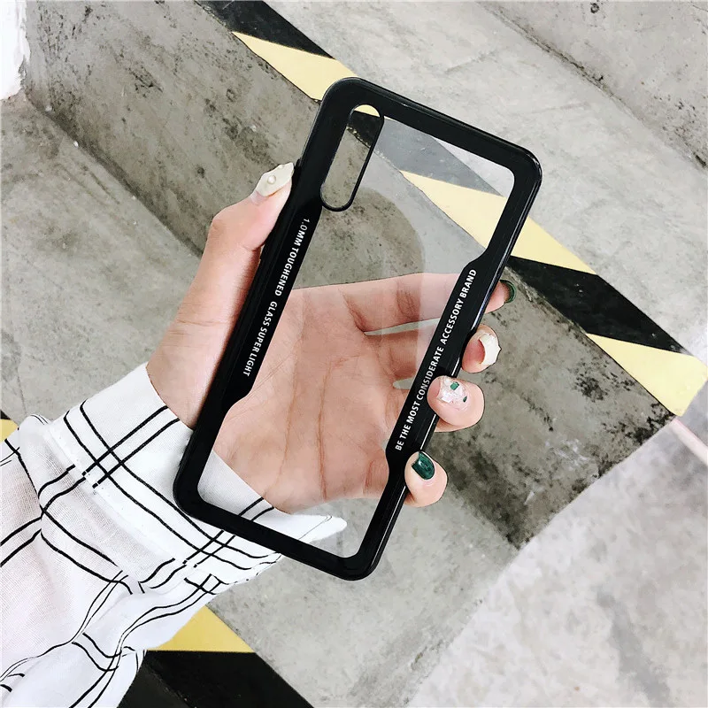Прозрачный Акриловый чехол накладка из поликарбоната для huawei P30 Pro P20 Lite P10 Mate20 10 Nova