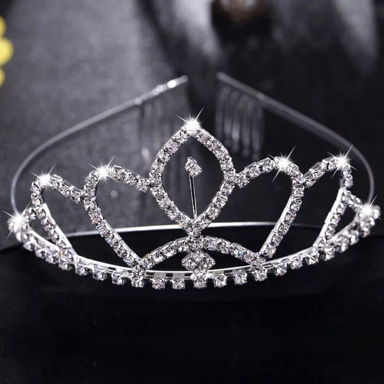 Hot style sparkling water drill inserted comb crown headband headdress temperament classic party essential
Hot style sparkling water drill inserted comb crown headband headdress temperament classic party essential