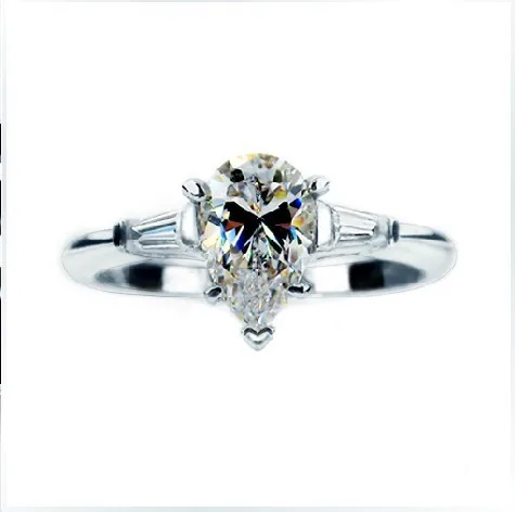 Classic 1.41CT Luxury Women bijouterie Water Drop Ring 925 Sterling Silver Birthday gift Rhinestone Diamond Ring
Classic 1.41CT Luxury Women bijouterie Water Drop Ring 925 Sterling Silver Birthday gift Rhinestone Diamond Ring