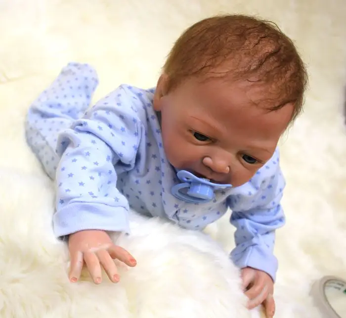 18 inch reborn dolls toys Handmade Silicone vinyl doll Lifelike toddler Baby kid doll reborn gift
18 inch reborn dolls toys Handmade Silicone vinyl doll Lifelike toddler Baby kid doll reborn gift