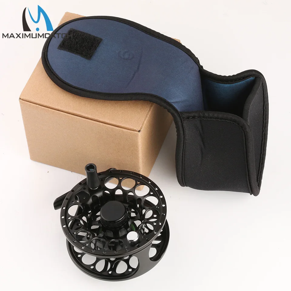 Maximumcatch 2-8WT Super Light Waterproof Fly Fishing Reel CNC Machined Cut Aluminum Large Arbor Fly Reel with Reel Bag
Maximumcatch 2-8WT Super Light Waterproof Fly Fishing Reel CNC Machined Cut Aluminum Large Arbor Fly Reel with Reel Bag