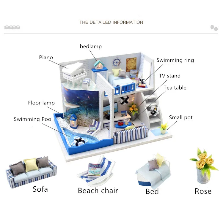 1Pcs DIY LOL dolls with bedroom Living room Furniture Sofa Beach Chair Bed Swimming pool Piano TV house toys Original LOL dolls
1Pcs DIY LOL dolls with bedroom Living room Furniture Sofa Beach Chair Bed Swimming pool Piano TV house toys Original LOL dolls