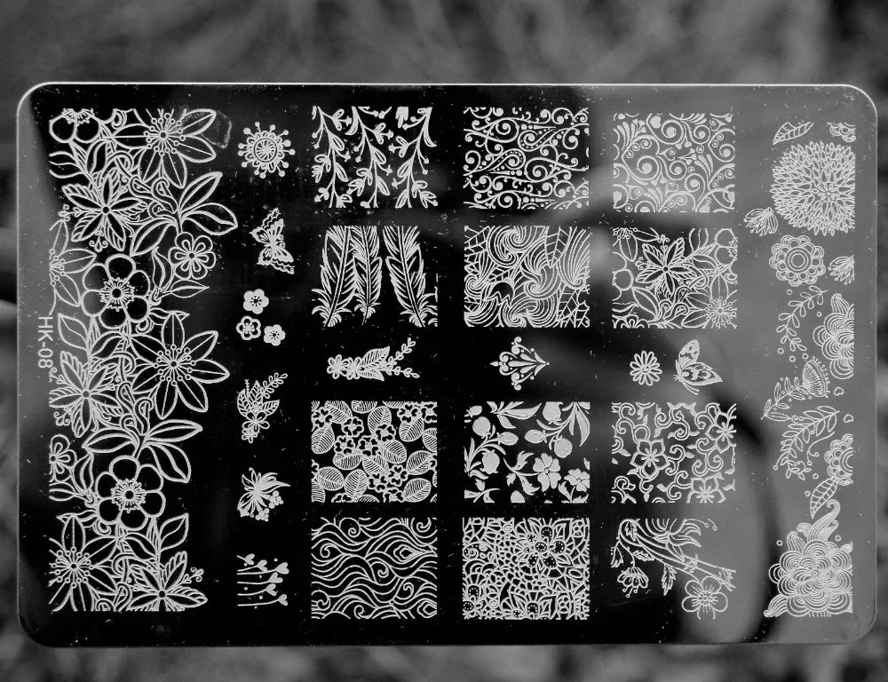 2017 NEW 14.5*9.5CM HK Large Nail Art Templates Image Stamp Plate Scraper DIY Polish Nail Art Manucure Tools HK-08,free shipping
2017 NEW 14.5*9.5CM HK Large Nail Art Templates Image Stamp Plate Scraper DIY Polish Nail Art Manucure Tools HK-08,free shipping