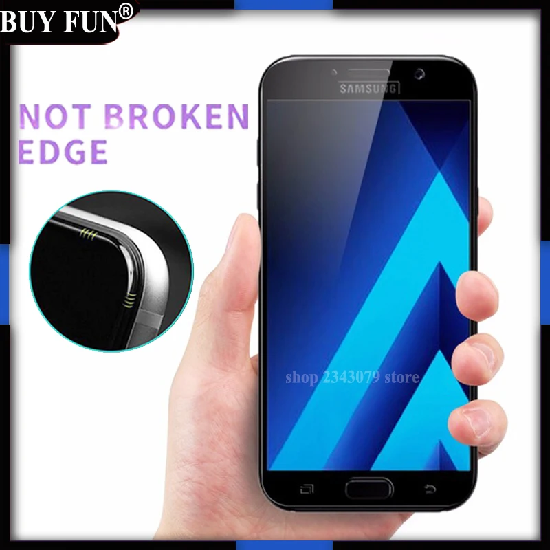 A5 2017 A520 9 H 3D полное покрытие закаленное стекло для Samsung Galaxy A 5 520F 520 2 "Защитная