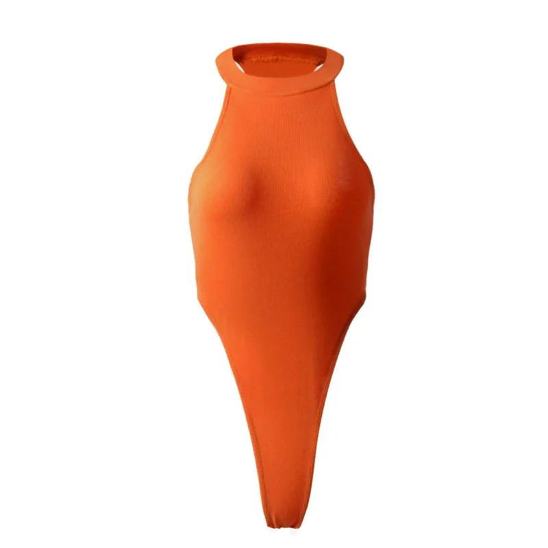2019 Sexy Sleeveless Ribbed Halter Bodysuit Skinny Summer Romper Bodysuit Women Casual Solid Color Body Rompers Female
2019 Sexy Sleeveless Ribbed Halter Bodysuit Skinny Summer Romper Bodysuit Women Casual Solid Color Body Rompers Female