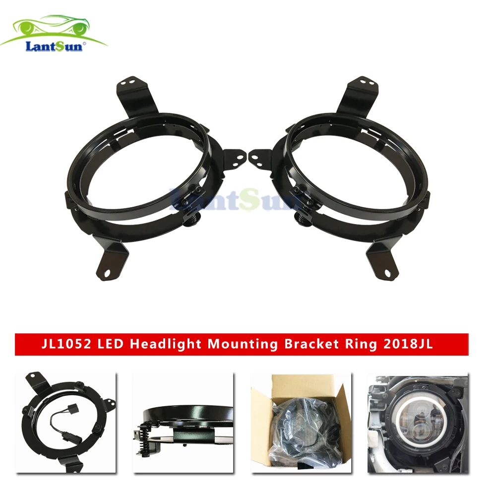 Set Jl1052 Round LED Headlight Mounting Bracket Ring 7" for auto products car accessories for jeep wrangler jl 2018+
Set Jl1052 Round LED Headlight Mounting Bracket Ring 7" for auto products car accessories for jeep wrangler jl 2018+