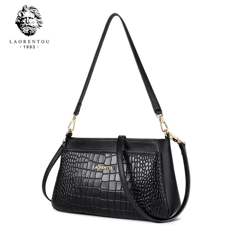 Laorentou Alligator Female Crossbody Bag Women Skin Bag Quality Elegant Cowhide Leather Messenger Bag Valentine's Day present
Laorentou Alligator Female Crossbody Bag Women Skin Bag Quality Elegant Cowhide Leather Messenger Bag Valentine's Day present