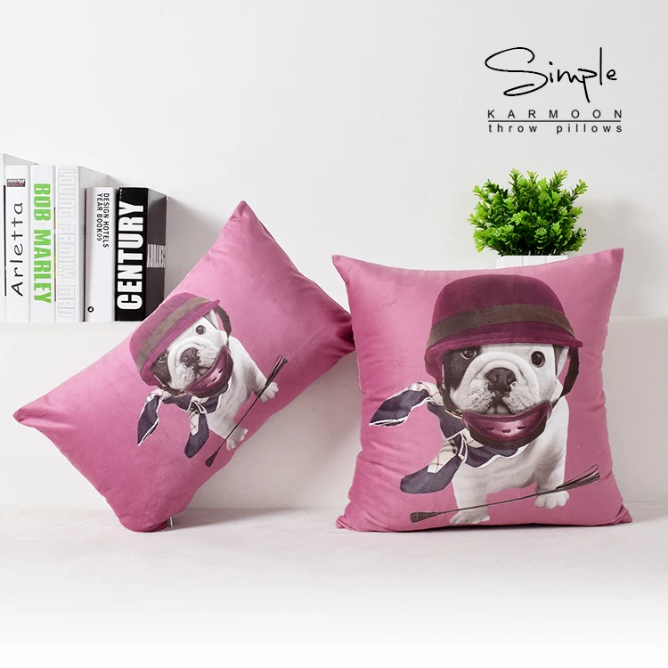 Rose Bulldog Throw Pillow Case Horse Whip Bull Dog Velvet Cushion Cover Sports Dogs Pattern Lumbar Case Sofa Home Decor Two Side
Rose Bulldog Throw Pillow Case Horse Whip Bull Dog Velvet Cushion Cover Sports Dogs Pattern Lumbar Case Sofa Home Decor Two Side