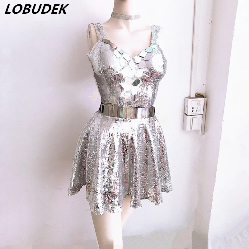 Sparkly Crystals Diamond sexy slit long dress Nightclub Bar DJ DS Costumes Female singer Prom Party show stage performance Dress
Sparkly Crystals Diamond sexy slit long dress Nightclub Bar DJ DS Costumes Female singer Prom Party show stage performance Dress