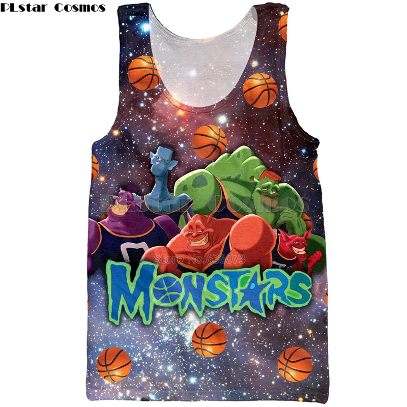 PLstar Cosmos Drop shipping 2018 summer New Fashion Womens vest Space Jam Monstars 3d Print Casual Tank Tops Drop shipping
PLstar Cosmos Drop shipping 2018 summer New Fashion Womens vest Space Jam Monstars 3d Print Casual Tank Tops Drop shipping