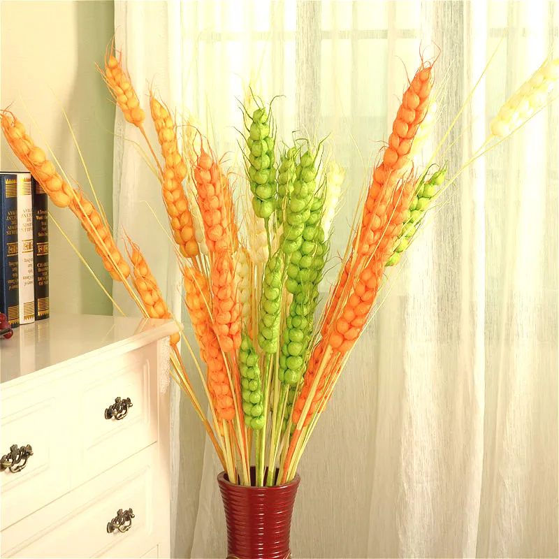 12pcs Artificial flower single big Wheat ear 110 cm long For photography Wedding decoration DIY crafts Artificial flowers Party
12pcs Artificial flower single big Wheat ear 110 cm long For photography Wedding decoration DIY crafts Artificial flowers Party