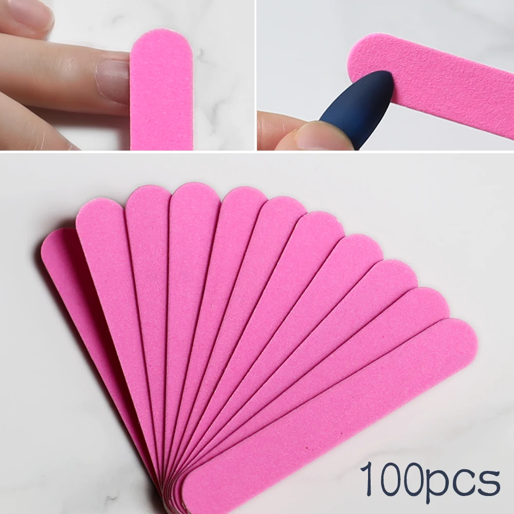 100pcs Explosive Nail Art Wholesale Sandpaper Nail Files Drops Nail Polish Bars false Nail Tools Pink and Blue
100pcs Explosive Nail Art Wholesale Sandpaper Nail Files Drops Nail Polish Bars false Nail Tools Pink and Blue