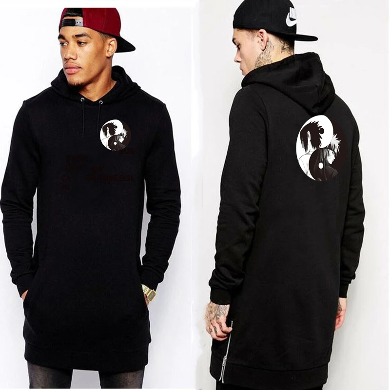 New Yin and Yang Taiji hoodie Hem Both sides zipper Lengthen hoodie sweatshirt Hip Hop streetwear hoody funny print Hoodies Men
New Yin and Yang Taiji hoodie Hem Both sides zipper Lengthen hoodie sweatshirt Hip Hop streetwear hoody funny print Hoodies Men