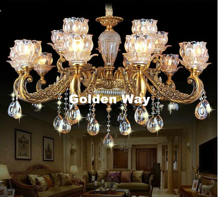 Zinc Alloy Crystal Lights Crystal Chandeliers Brass Pendant Lamp Dining Room Living Lobby lamp Lighting E14 LED AC Candle Bulb
Zinc Alloy Crystal Lights Crystal Chandeliers Brass Pendant Lamp Dining Room Living Lobby lamp Lighting E14 LED AC Candle Bulb