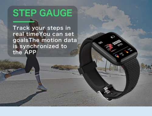 Sport Smart Watch 116 PLUS Smart Bracelet D13 Heart Rate Blood Pressure Life Waterproof For IOS 8.4 and Android 4.4 Above
Sport Smart Watch 116 PLUS Smart Bracelet D13 Heart Rate Blood Pressure Life Waterproof For IOS 8.4 and Android 4.4 Above