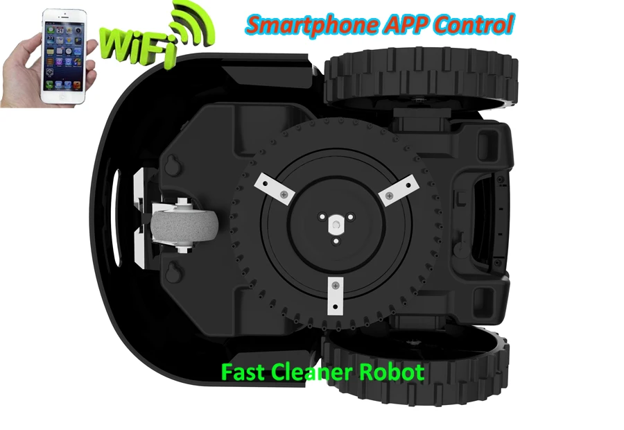 Wifi control Newest Robot Lawn Mover with Rain sensor,Mowing schedule,Auto recharge system,Anti-theft function and waterproof
Wifi control Newest Robot Lawn Mover with Rain sensor,Mowing schedule,Auto recharge system,Anti-theft function and waterproof