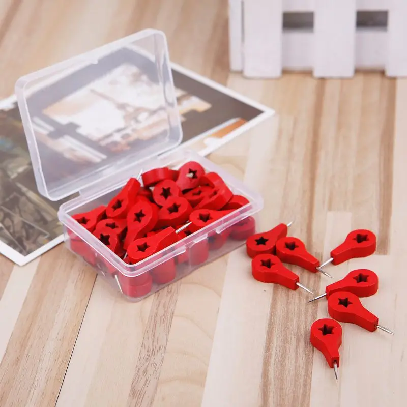 40 Pcs Map Markers Wooden Drawing Photo Wall Studs Cork Board Pins Thumbtack Pushpins Painting Tool
40 Pcs Map Markers Wooden Drawing Photo Wall Studs Cork Board Pins Thumbtack Pushpins Painting Tool