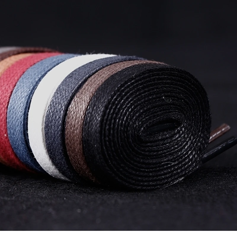 1 pair Flat Shoelaces For Leather Waterproof Retro Waxing Shoe Laces Men Boots Shoelace Length 90CM
1 pair Flat Shoelaces For Leather Waterproof Retro Waxing Shoe Laces Men Boots Shoelace Length 90CM