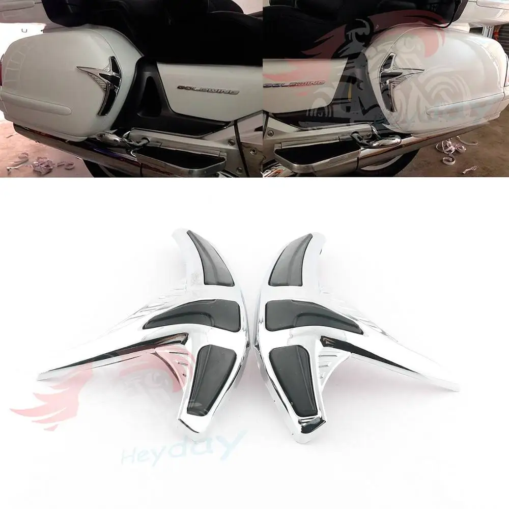 Goldwing Chrome Fairing Front Scuff Protectors For Honda GL1800 2001-2011 02 03 04 05 06 07 08 09 10
Goldwing Chrome Fairing Front Scuff Protectors For Honda GL1800 2001-2011 02 03 04 05 06 07 08 09 10
