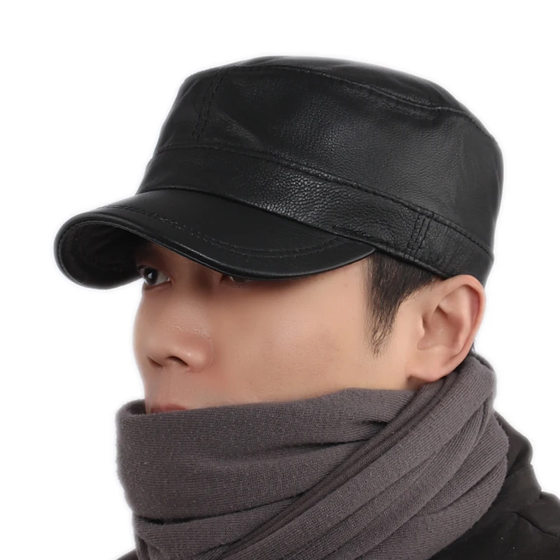 Kagenmo Spring Leather Male Hat All Match Fashion Casual Spring Leather Cap Male High Quality Leather Cap
Kagenmo Spring Leather Male Hat All Match Fashion Casual Spring Leather Cap Male High Quality Leather Cap