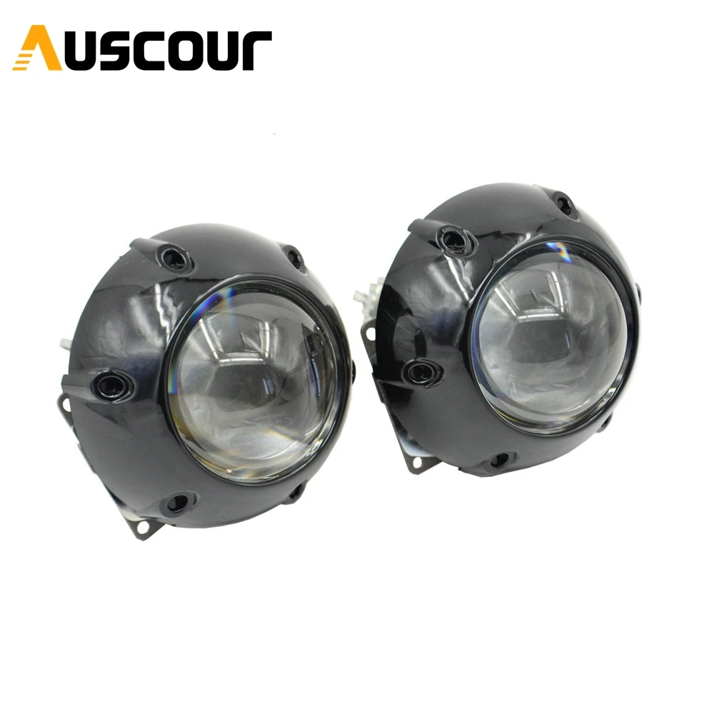 2шт 3 0 дюймов H4Q5 Bi xenon автомобильный hid объектив проектора с кожухом маска комплект