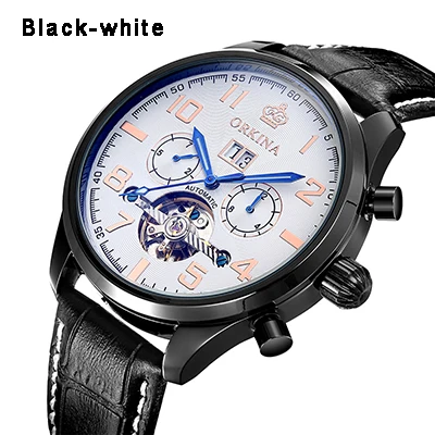 Top Luxury Brand Watch Orkina Men Mechanical Watches Luxury Tourbillon Automatic Mechanical Watches Leather Men's Watches
Top Luxury Brand Watch Orkina Men Mechanical Watches Luxury Tourbillon Automatic Mechanical Watches Leather Men's Watches