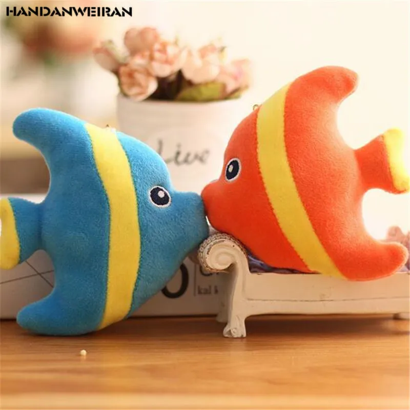 1PCS Plush Sea Fish Toys Small Pendant Cute Soft Stuffed Marine Animal Toy Children Day Gift 12CM HANDANWEIRAN
1PCS Plush Sea Fish Toys Small Pendant Cute Soft Stuffed Marine Animal Toy Children Day Gift 12CM HANDANWEIRAN