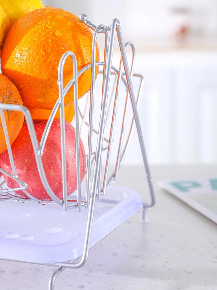 Creative Fruit Basket Living Room Decoration Fruit Bowl Drain Basket Fruit Storage Basket Swing Stainless Steel Candy Plate
Creative Fruit Basket Living Room Decoration Fruit Bowl Drain Basket Fruit Storage Basket Swing Stainless Steel Candy Plate