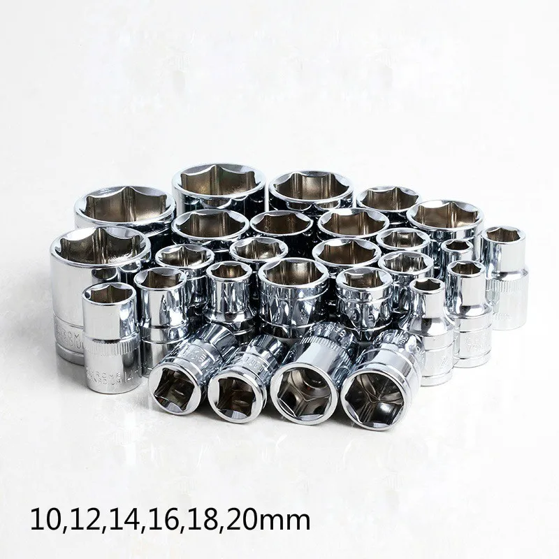 1/2" 10,12,14,16,18,20mm CR-V Metric Universal Socket Wrench Head Hand Tools Inner Hexagon Spanner Allen Head Auto Repair Tools
1/2" 10,12,14,16,18,20mm CR-V Metric Universal Socket Wrench Head Hand Tools Inner Hexagon Spanner Allen Head Auto Repair Tools