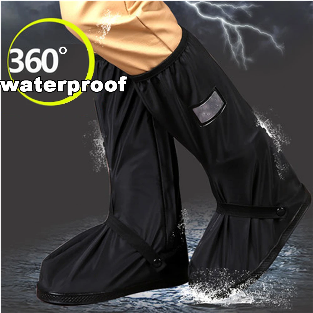 2018 Thicker Non-slip Boots Covers Waterproof Rain Shoes Covers Adjusting Tightness Cycling Bike Motorcycle Riding Shoe Cover
2018 Thicker Non-slip Boots Covers Waterproof Rain Shoes Covers Adjusting Tightness Cycling Bike Motorcycle Riding Shoe Cover