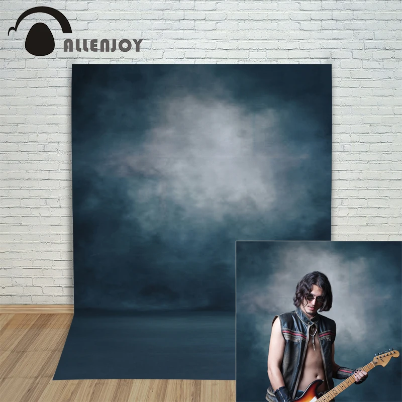 Фотофоны Allenjoy темно синего цвета профессиональный Фотофон пастельных цветов для