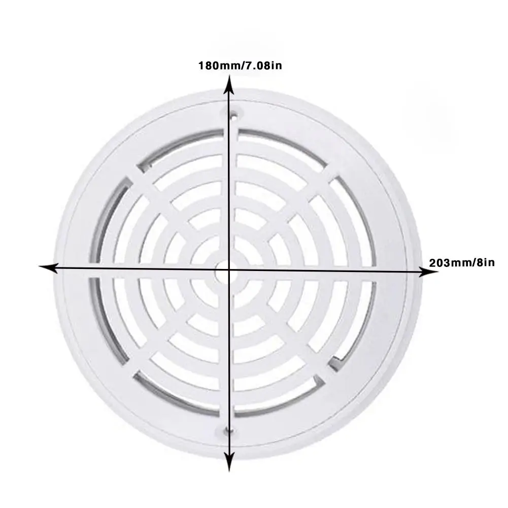 Round Main Drain Device SP-1030 With Screw ABS Floor Drain Cover Round Main Drain Cover Swimming Pool Accessories
Round Main Drain Device SP-1030 With Screw ABS Floor Drain Cover Round Main Drain Cover Swimming Pool Accessories