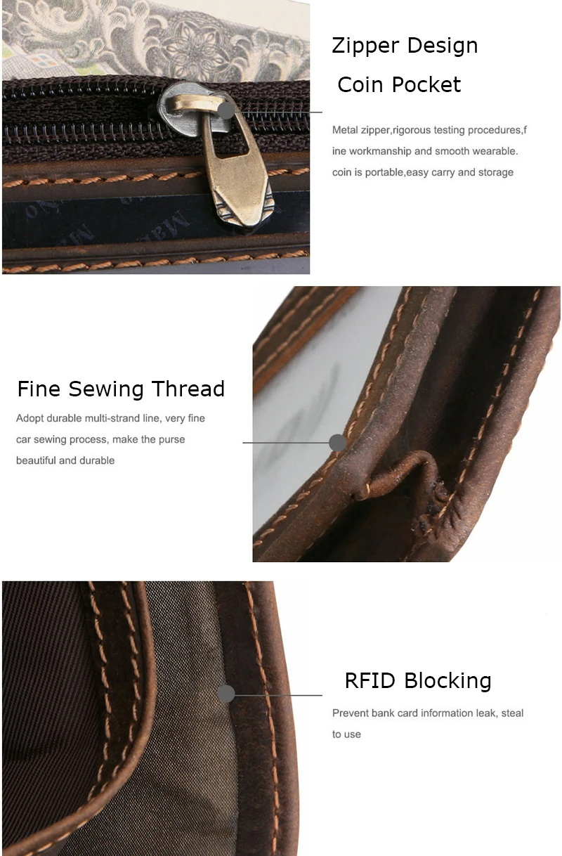 BONAMIE New Card Holder 100% Genuine Leather Men Wallets Man Famous Small Short Carteira With Coin Zipper Mini Male Purses
BONAMIE New Card Holder 100% Genuine Leather Men Wallets Man Famous Small Short Carteira With Coin Zipper Mini Male Purses